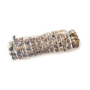 Lavender White Sage California Organic Medium Smudge (11 cm)