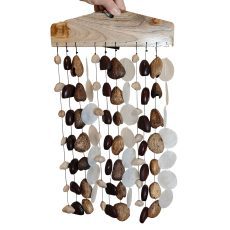 Shell-Pangi-Kenari-Bendo Mix Hanging Chimes Medium