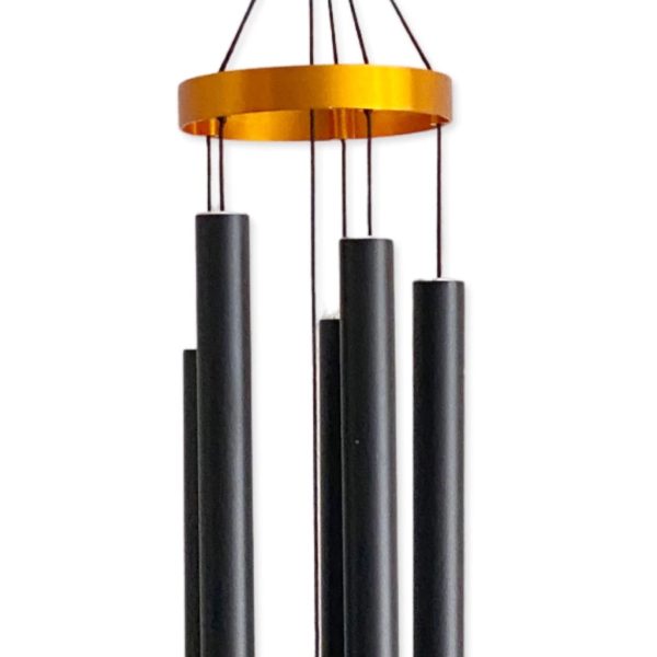 Windchime Nature's Melody Aureole Tunes E-Pentatonic Premium Black (99 cm) - Image 2