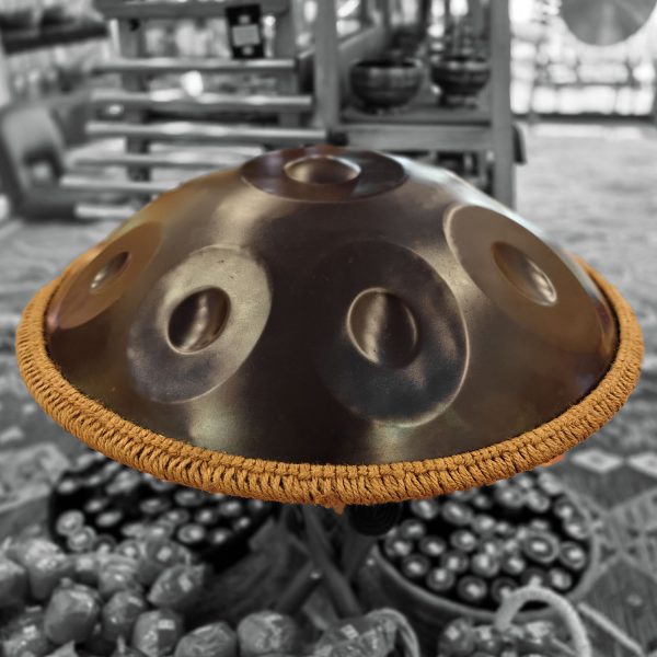 Handpan "Celestial Sound - D Minor" Dark Blue (10 Notes) (Used)