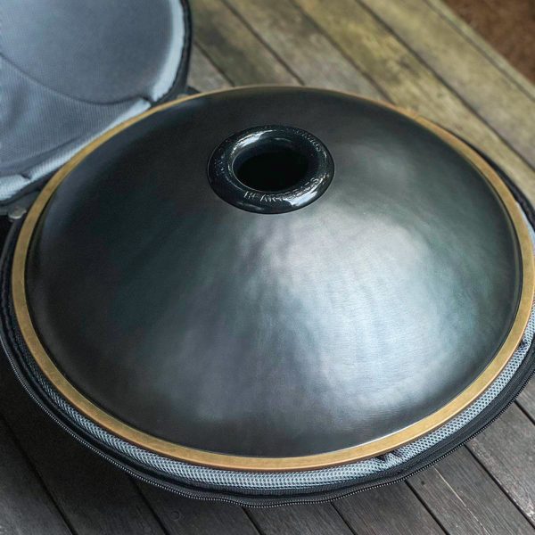 Handpan RAV PAN "F# Romanian Hijaz" Black (Russia) (Used) - Image 2
