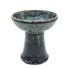 Premium Ceramic Glazed Incense Burner Medium "Ethnic" (14 cm)