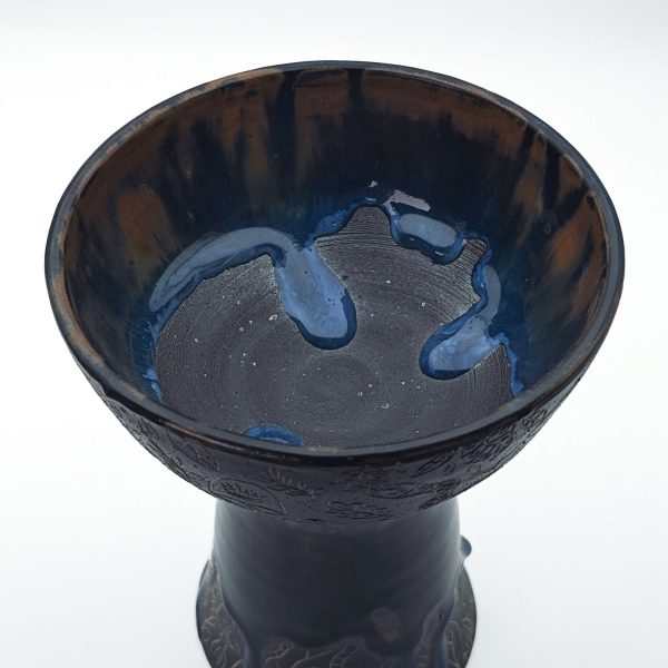 Premium Ceramic Glazed Incense Burner Large "Mushrooms" (18 cm) - Image 3