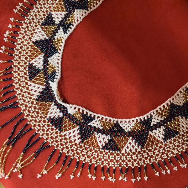 Mayan Huichol Beaded Necklace (Mexico) — изображение 2