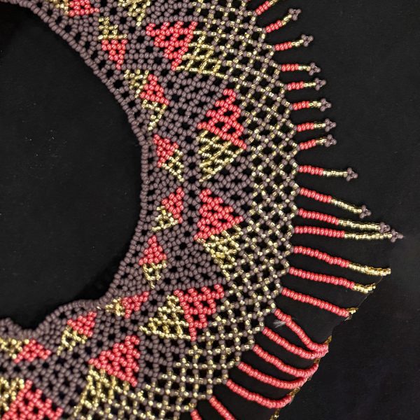 Mayan Huichol Beaded Necklace (Mexico) — изображение 3