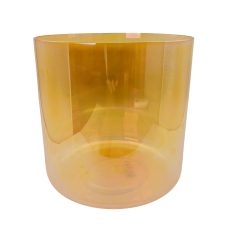 Alchemy Crystal Bowl Orange  - F#3 (21 cm, 0.8 kg)