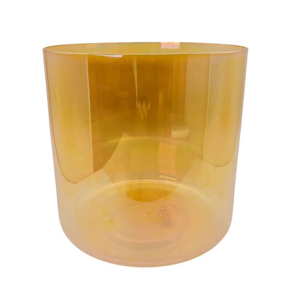 Alchemy Crystal Bowl Orange  - F#3 (21 cm, 0.8 kg)
