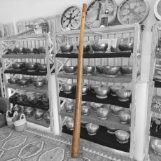 Wooden Didgeridoo (C#2, 194 cm, 2.5 kg, Eucalyptus)