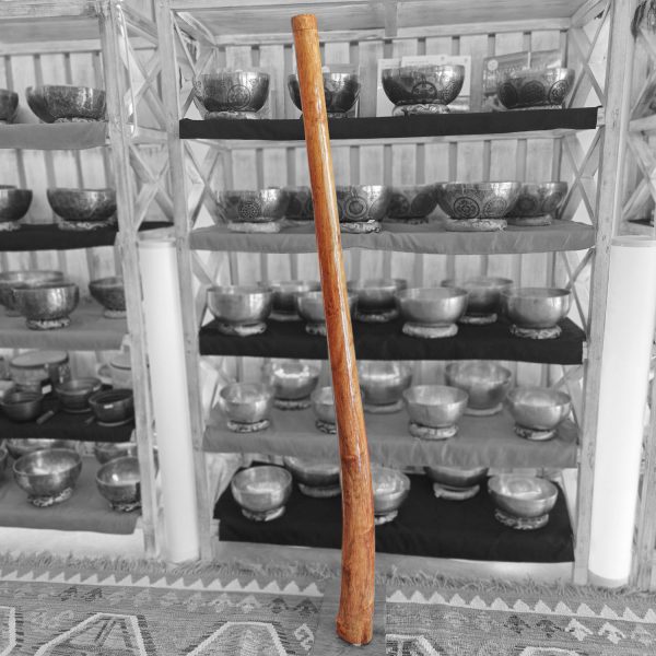 Wooden Didgeridoo Eucalyptus (D#2, 150 cm, 2.4 kg)