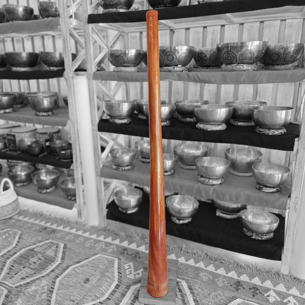 Wooden Didgeridoo Mahogany Wood (D2, 130 cm, 1.8 kg)
