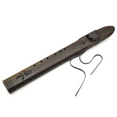Premium Drone Double Flute Rosewood Amethyst - F#m (52 cm)