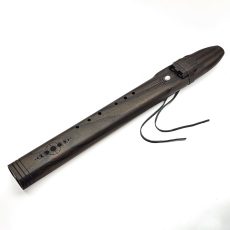Premium Drone Double Flute Rosewood Moon Stone - Em (58 cm)