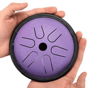 HLURU Happy Drum Small TP6-5.5 Lavender (15 cm, Copper Steel)