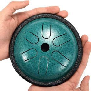 HLURU Happy Drum Small TP6-5.5 Malachite (15 cm, Copper Steel)