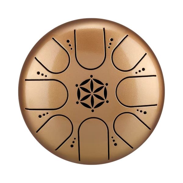 HLURU Happy Drum Mini Champagne (14 cm, + case)