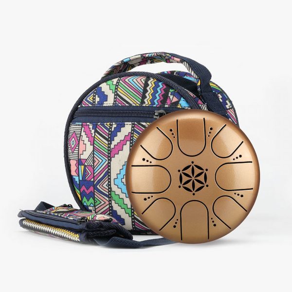 HLURU Happy Drum Mini Champagne (14 cm, + case) - Image 2