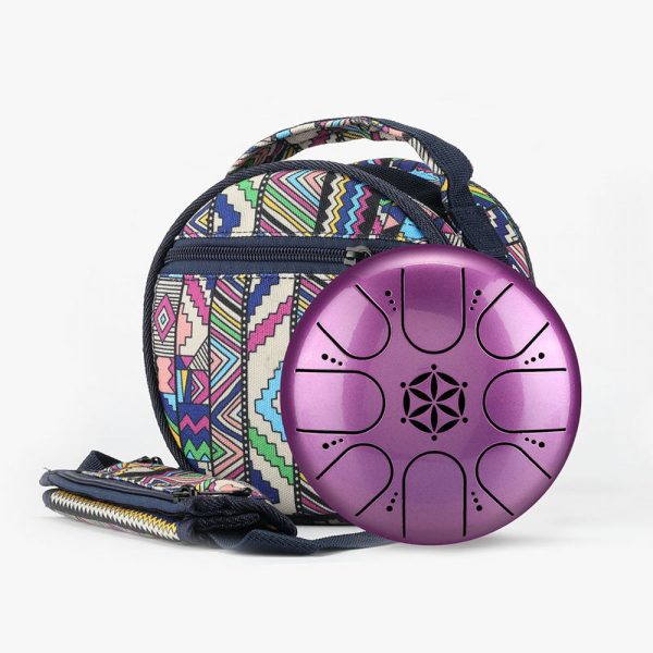 HLURU Happy Drum Mini Purple (14 cm, + case) - Image 2