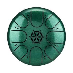 HLURU Happy Drum Mini Jewel Green (14 cm, + case)