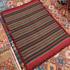 Shamanic Mexican Handmade Cotton Blanket (205x147cm)