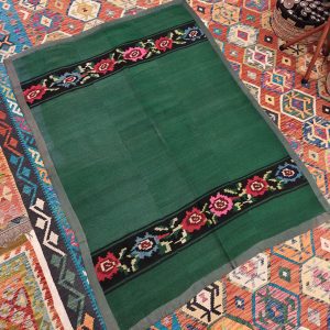 Shamanic Mexican Handmade Wool Blanket (192x143cm)