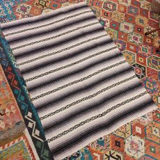 Shamanic Mexican Handmade Cotton Blanket (195x135cm)