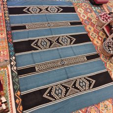 Shamanic Mexican Handmade Wool Blanket (290x186cm)