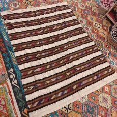 Shamanic Mexican Handmade Wool Blanket (220x155cm)
