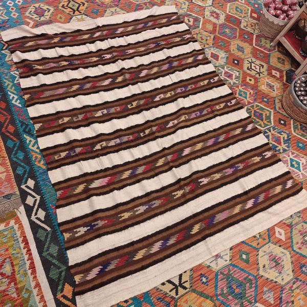 Shamanic Mexican Handmade Wool Blanket (220x155cm)