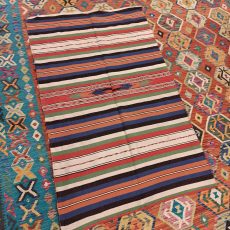 Shamanic Mexican Handmade Wool Blanket (185x115cm)