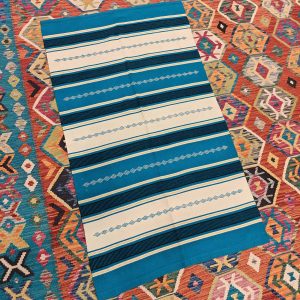 Shamanic Mexican Handmade Wool Blanket (154x90cm)