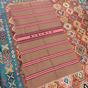 Shamanic Mexican Handmade Wool Blanket (210x115cm)