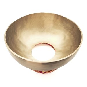 Hole Vibrating Hammered Singing Bowl  - C3 (24 cm, 1.7 kg)