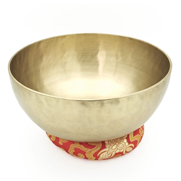 Vibrating Massage Hammered Singing Bowl - A2 (23 cm, 1.3 kg)