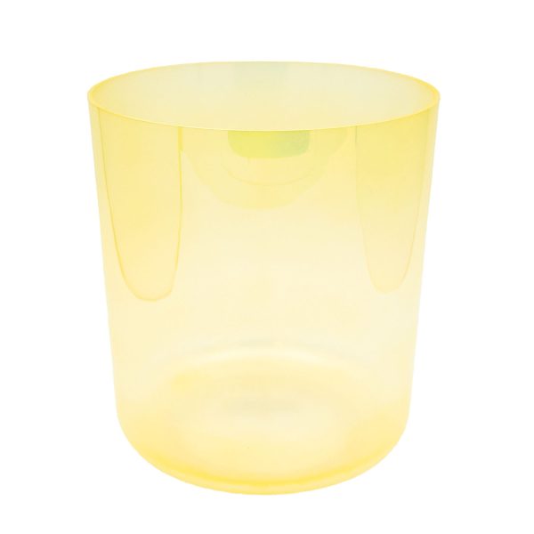 Alchemy Crystal Bowl Yellow - E4 (16 cm, 0.6 kg)