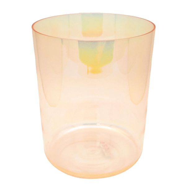 Alchemy Crystal Bowl Aurora Orange - D4 (17 cm, 0.7 kg)