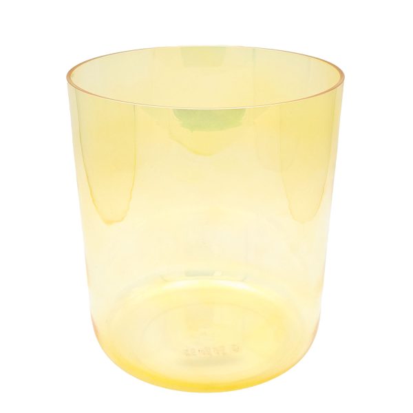 Alchemy Crystal Bowl Aurora Yellow - E4 (16 cm, 0.6 kg)