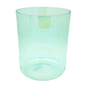 Alchemy Crystal Bowl Aurora Green - F4 (16 cm, 0.6 kg)