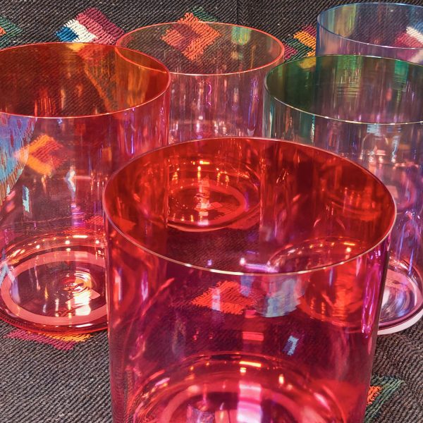 Alchemy Crystal Singing Bowls Set Purple-Gradient (Octave 4) (15-18 cm, 4.5 kg) - Image 7