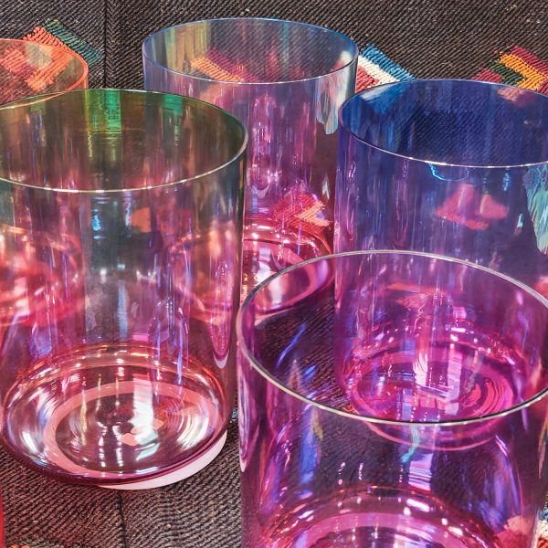 Alchemy Crystal Singing Bowls Set Purple-Gradient (Octave 4) (15-18 cm, 4.5 kg) - Image 8