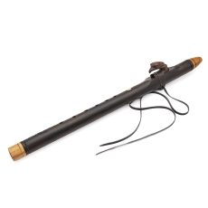 Premium Single Flute Rosewood Turquoise Stone - Gm