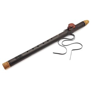 Premium Single Flute Rosewood Tiger Eye Stone - Fm (56 cm) (+ case)