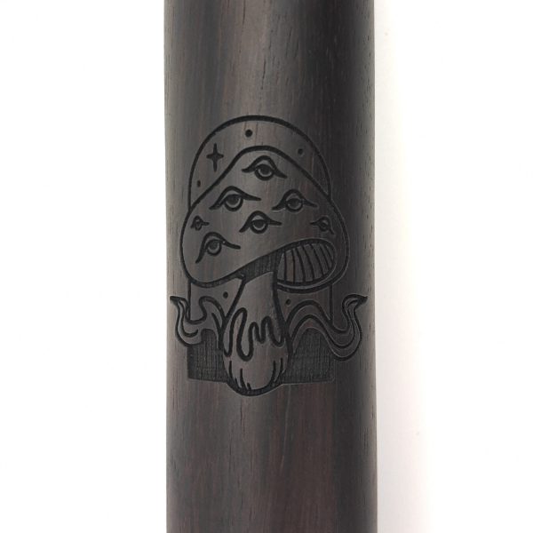 Premium Single Flute Rosewood Moon Stone - F#m (53 cm) - Image 2
