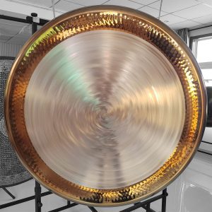 Chinese Mirror Nickel Alloy Gong Rose 32" (80 cm)