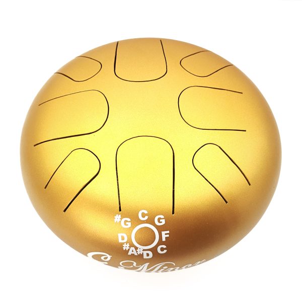 Steel Tongue Happy Drum Golden "C Minor" (26 cm) (+ case) - Image 2