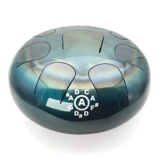 Steel Tongue Happy Drum Turquoise Fired "Hijaz" (26 cm) (+ case)