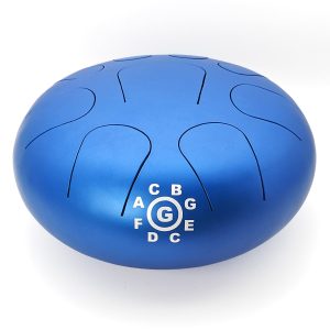 Steel Tongue Happy Drum Blue "G Penta" (26 cm) (+ case)