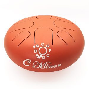 Steel Tongue Happy Drum Orange "C Minor" (26 cm) (+ case)