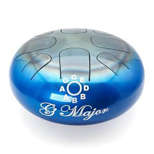 Steel Tongue Happy Drum Blue Fired "G Major" (26 cm) (+ case)