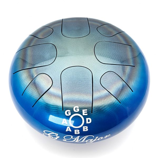 Steel Tongue Happy Drum Blue Fired "G Major" (26 cm) (+ case) - Image 2