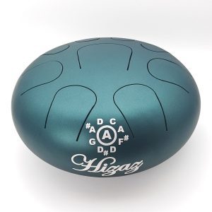 Steel Tongue Happy Drum Turquise "Hijaz" (26 cm) (+ case)